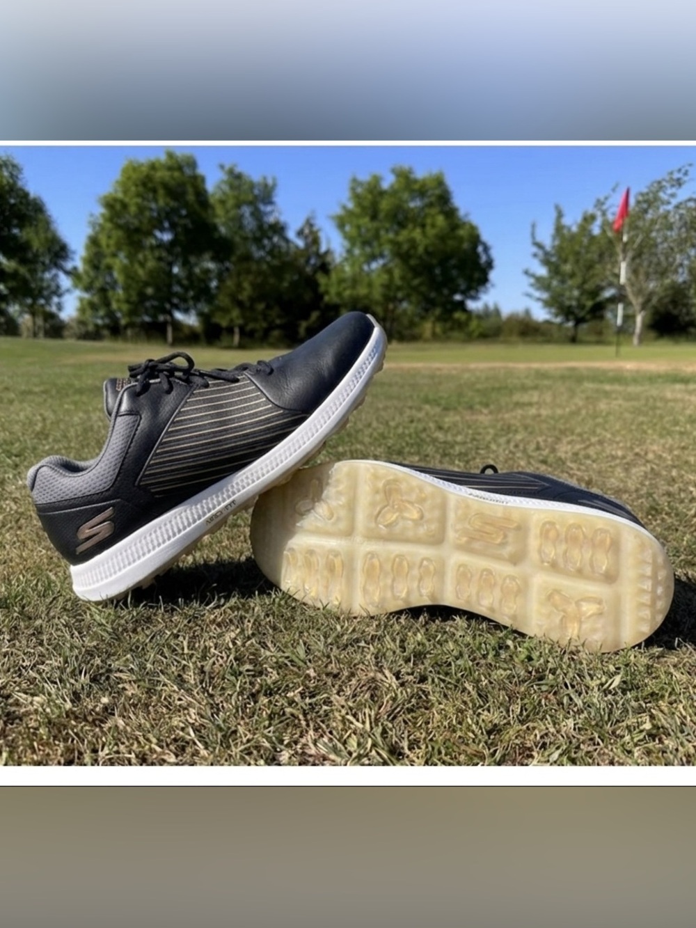 Skechers GO GOLF Elite 5 GF Arch Fit Women's Golf Shoes S 7.5 Waterproof Black
